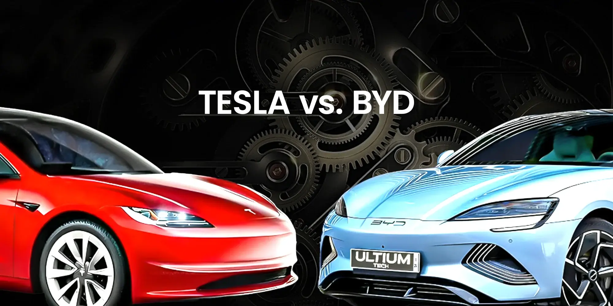 Discover the EV battle between Tesla and BYD market share