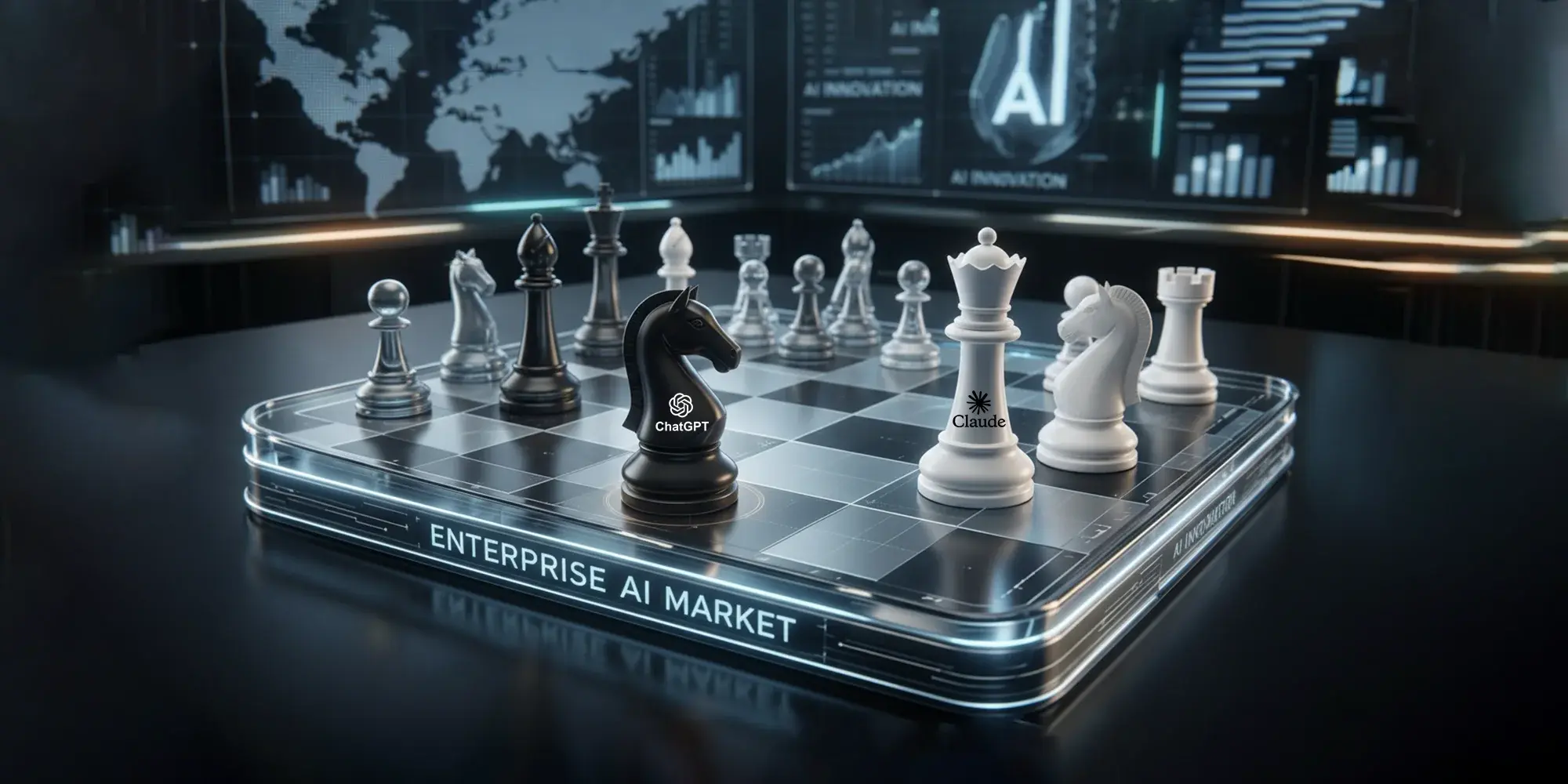 OpenAI dominated early enterprise AI adoption but 2026 is witnessing a decisive shift
