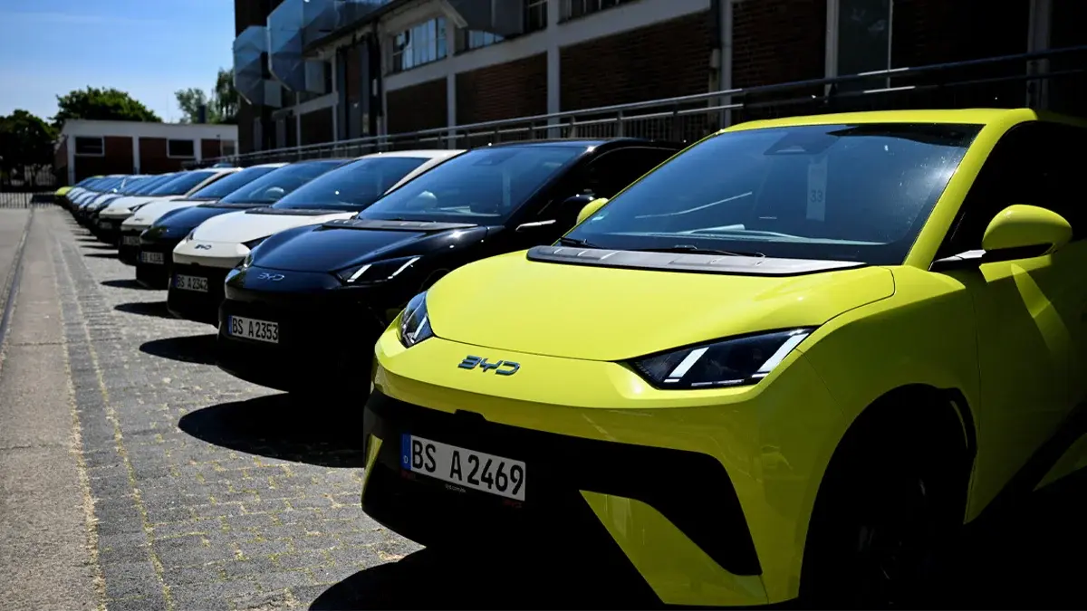 BYD outsells Tesla in Europe