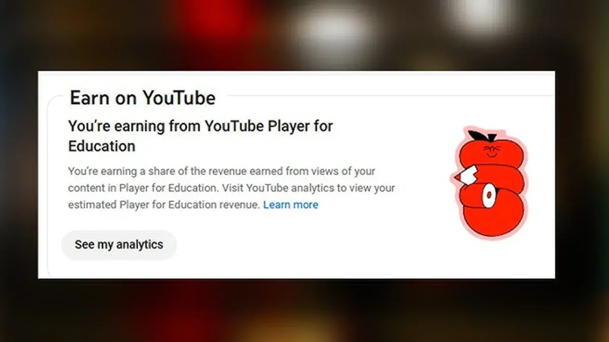 YouTube educational monetization