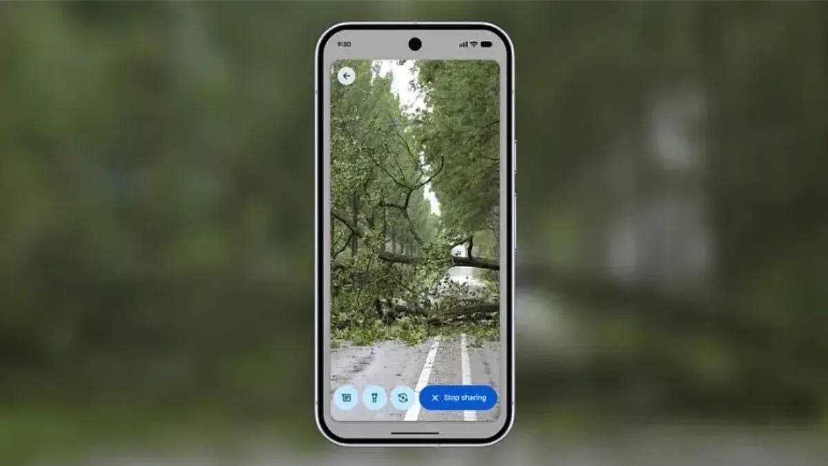 Android 911 live video update
