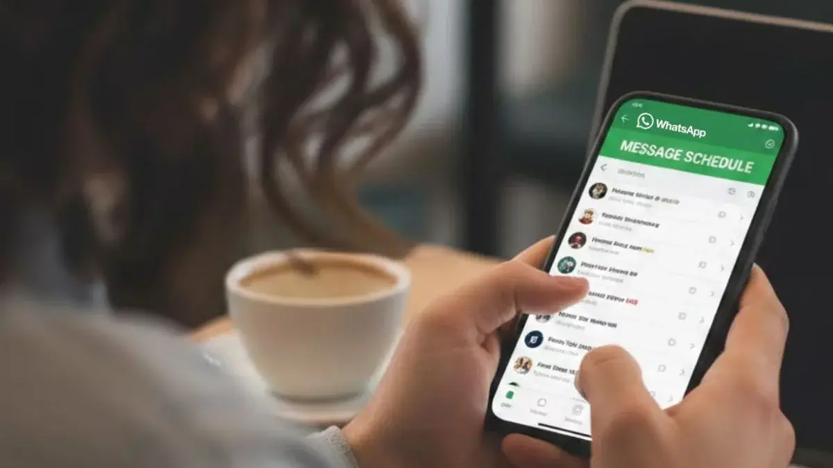 WhatsApp schedule message