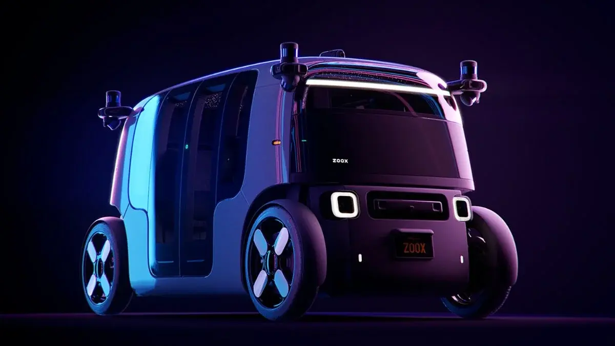 Amazon Zoox robotaxi testing