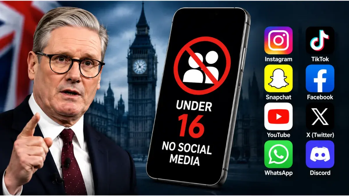 UK bans social media for children