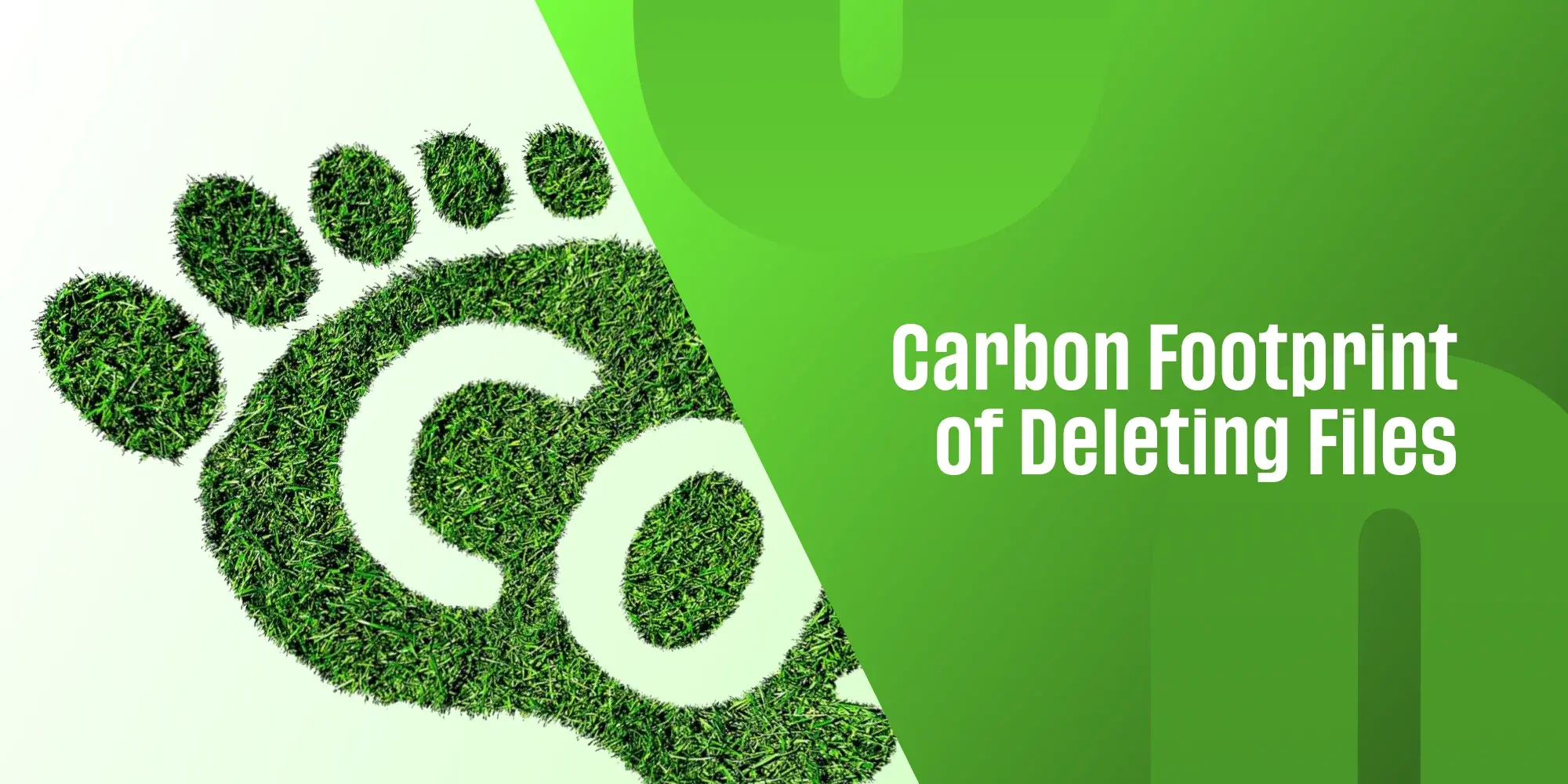 The Carbon Footprint of Deleting Files and Storing Digital Data The blog explores the carbon footprint of deleting files