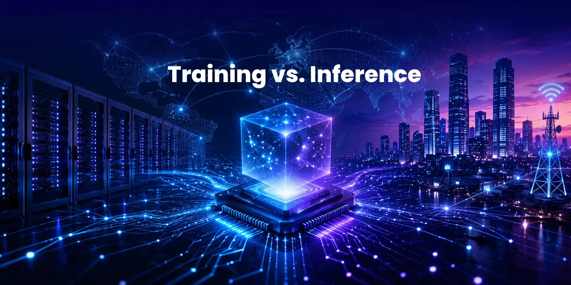 Training vs. Inference: How AI is Redrawing the Data Center Map Training vs Inference