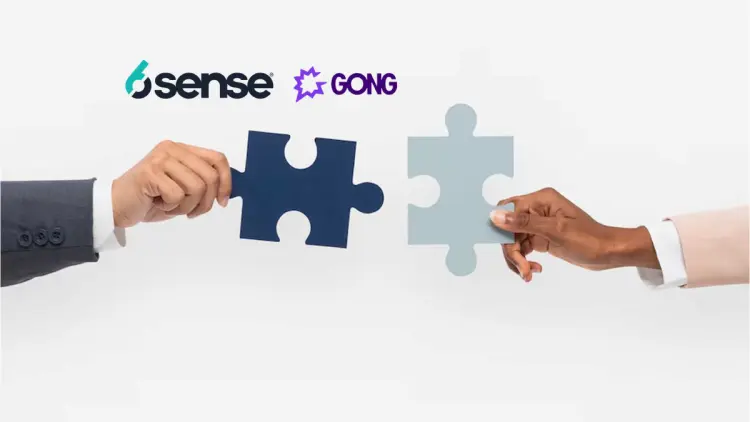 6sense Gong Partnership Empowers Sales Teams to Expedite Deal Closure 6sense Gong Partnership Empowers Sales Teams to Expedite Deal Closure - TechResearch