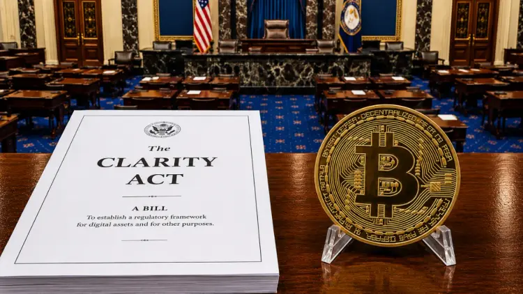 Trump's Clarity Act Push Sends Bitcoin And Crypto Shares Higher Trump's Clarity Act Push Sends Bitcoin And Crypto Shares Higher - TechResearch