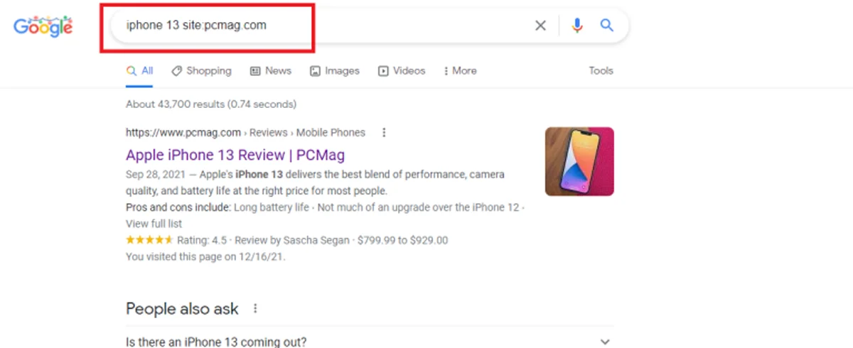 google search trick