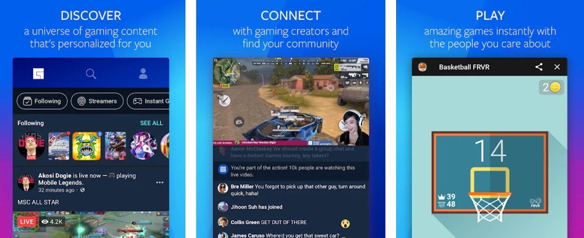 Set up Facebook Gaming