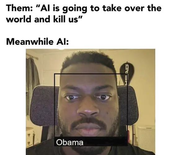 AI face meme