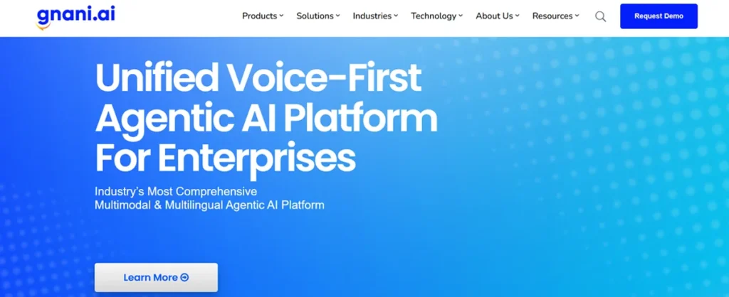 Gnani.ai – Vernacular Voice AI for Customer Engagement