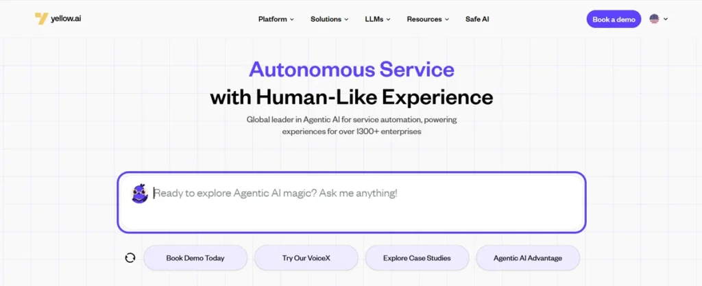 Yellow.ai – Dynamic AI Agents for CX and EX Automation