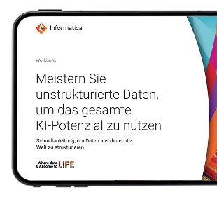 Informatica - Von Datenchaos zu erfolgreicher KI-Nutzung Unstrukturierte Daten nutzen