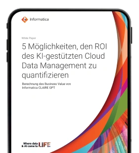 informtaica - Quantifizieren Sie die Geschäftsvorteile von CLAIRE GPT
