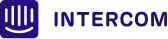 Intercom logo blue