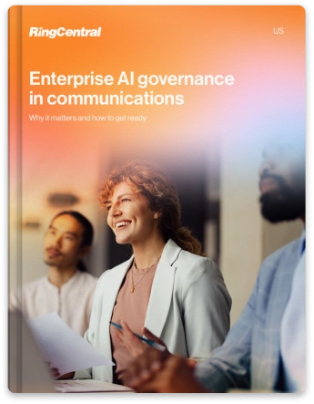 Enterprise AI governance in communications