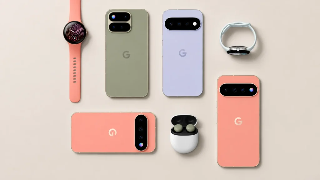 Google pixel11 with all devices